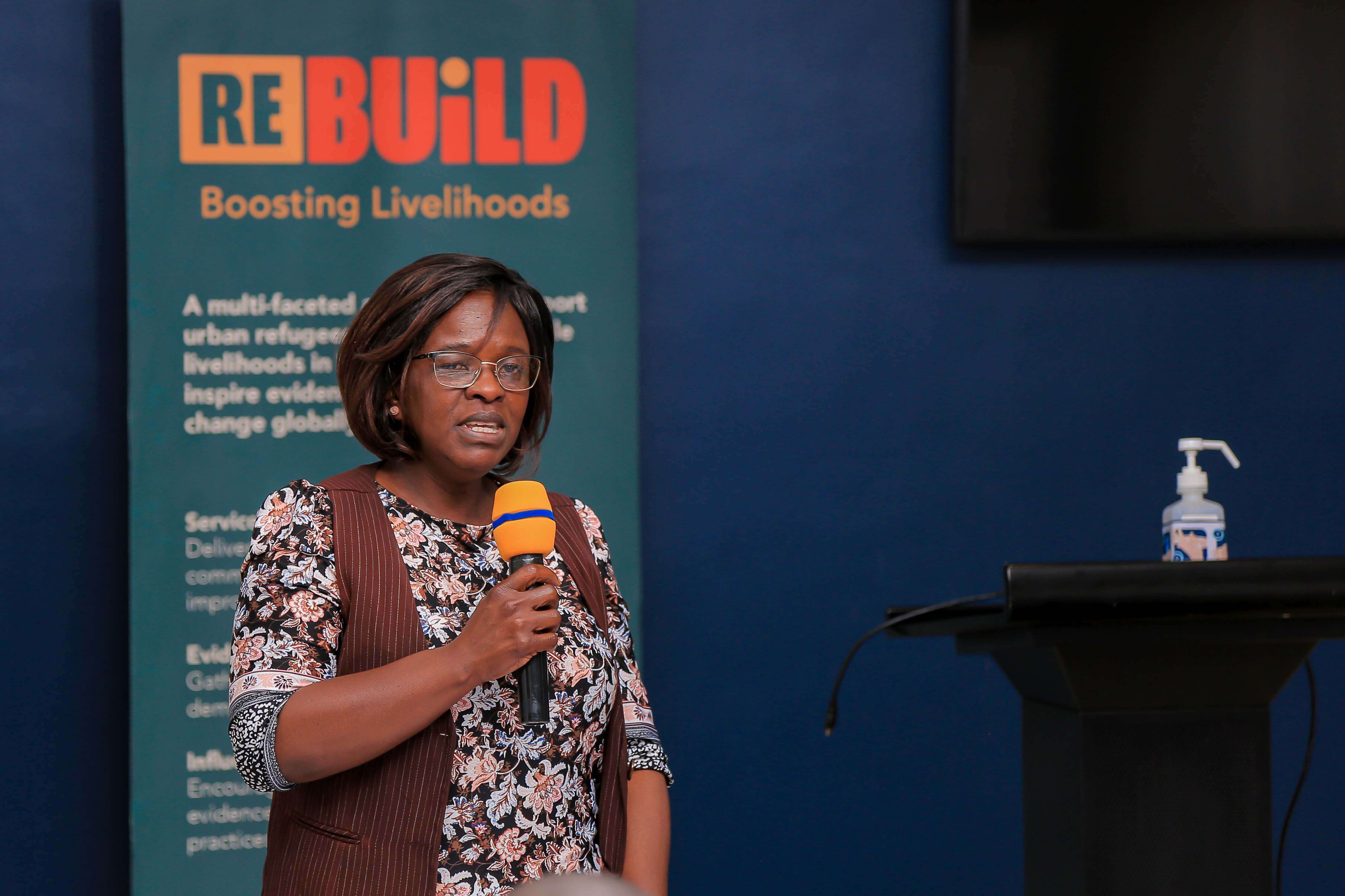 Ms Priscilla Dembetembe is the Project Director of the Refugees in East Africa: Boosting Urban Innovations for livelihoods Development (Re: Build) Project