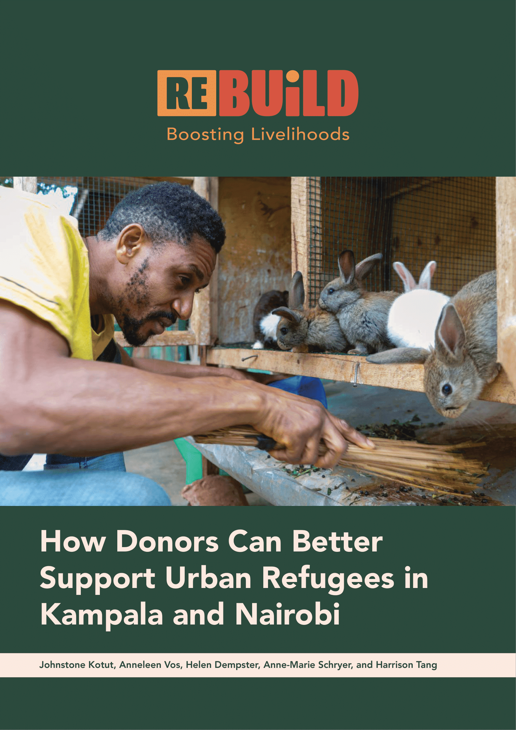 How Donors Can Better Support Urban Refugees