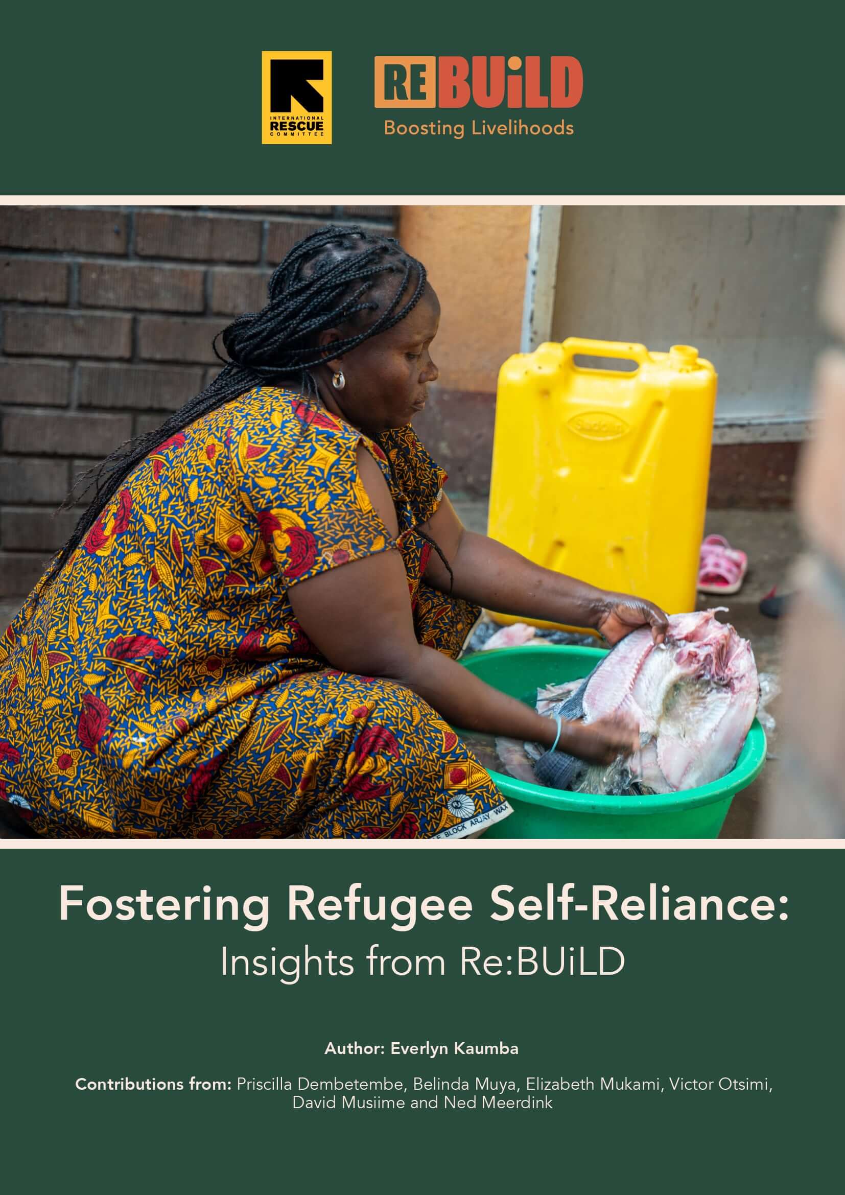 Fostering Refugees Self-Reliance Insights from Re:BUiLD