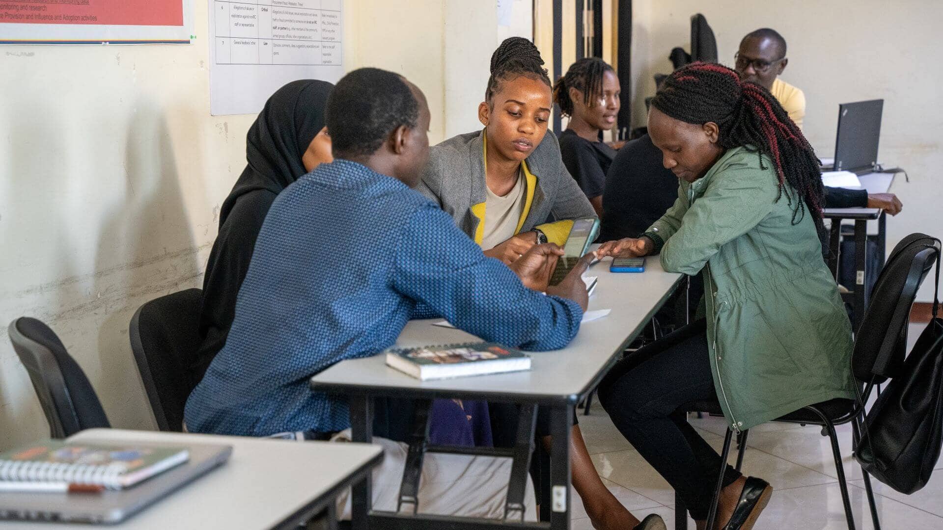 Re:BUiLD community facilitators at a business verification training workshop in Nairobi for the RCT wave 2 intervention