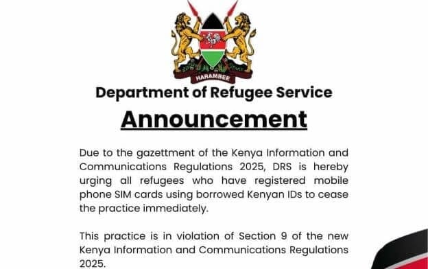 Kenyan Government Tells Refugees to Stop Using SIM Cards Registered with Borrowed IDs - Re:BUiLD