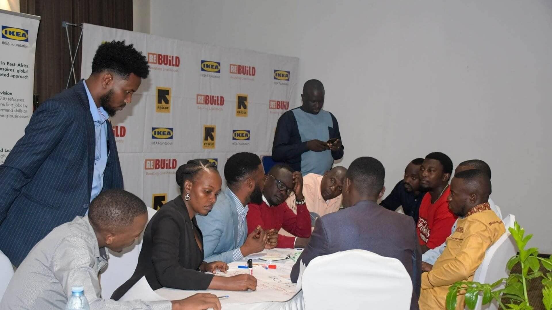 Town Hall Consultations Engagement Forum - Kyaka refugee settlement, Uganda Re:BUiLD