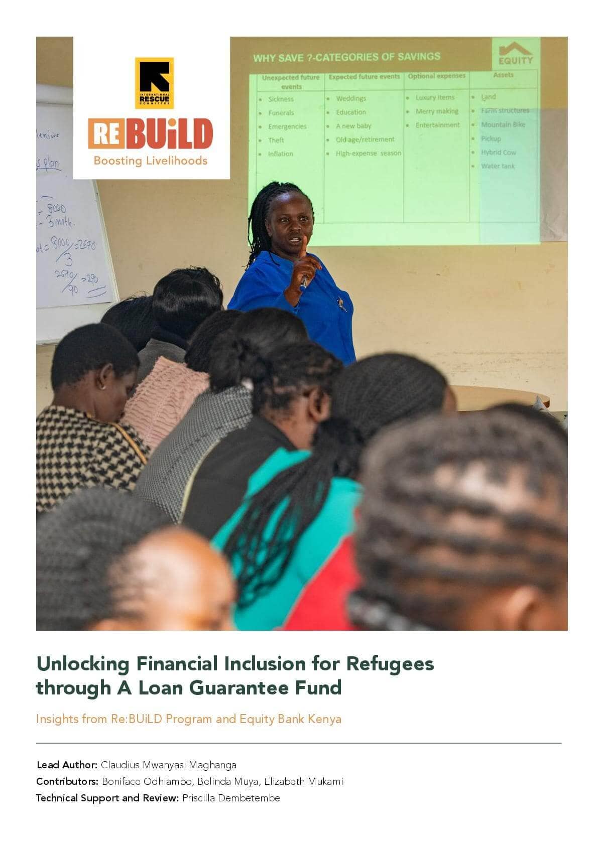 Unlocking Financial Inclusion for Refugees through A Loan Guarantee Fund
