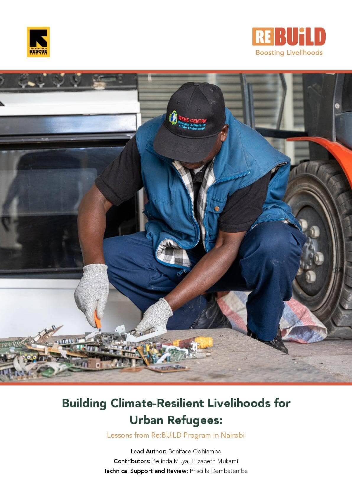 Building Climate-Resilient Livelihoods for Urban Refugees Learning Brief - Re:BUiLD