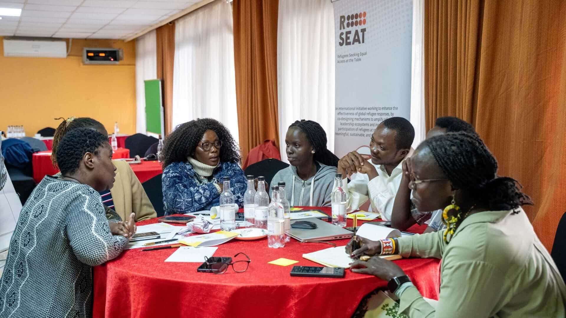 RLO leaders discuss the key challenges faced by refugees in accessing documentation