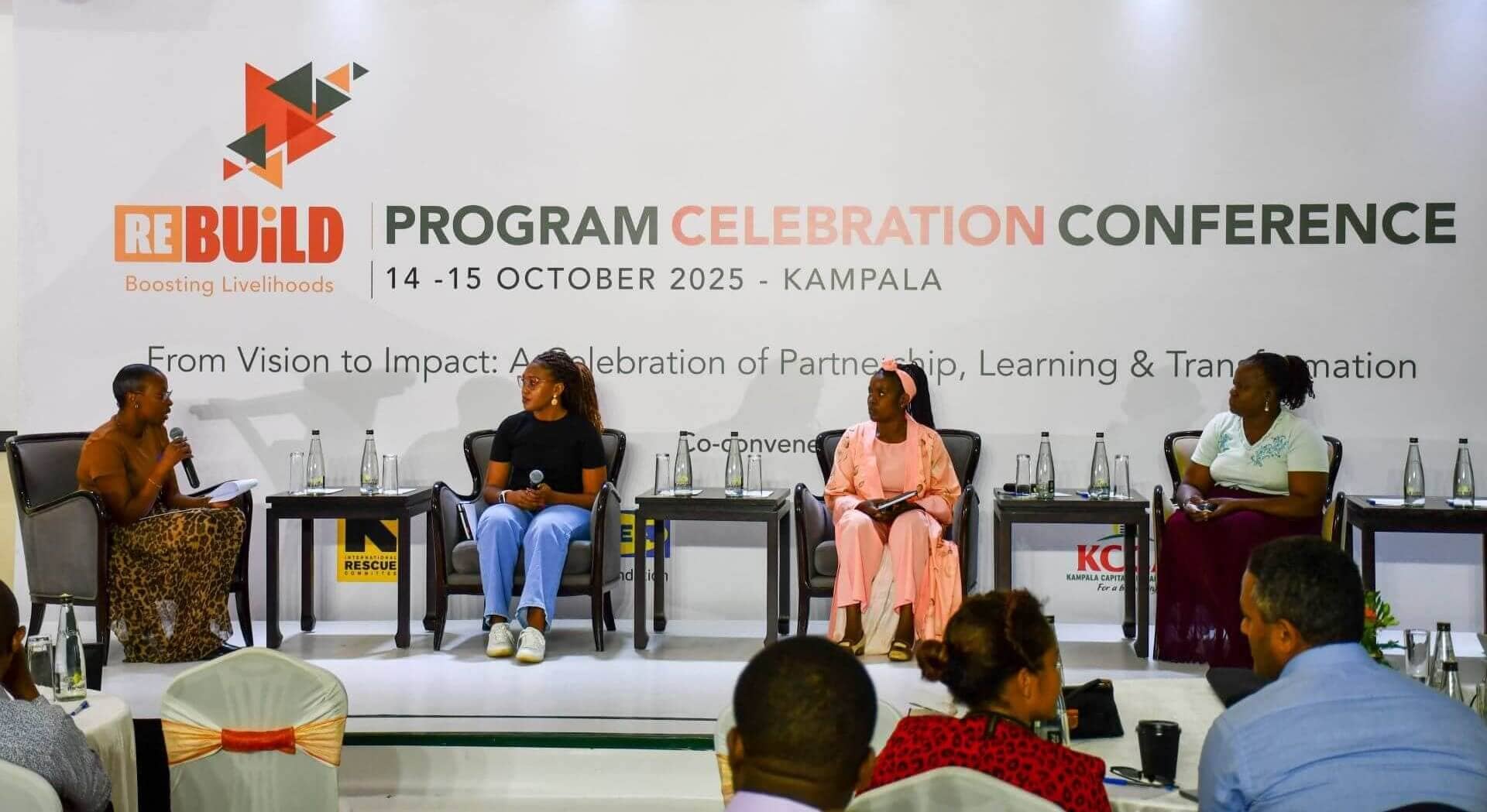  Re:BUiLD clients from both Kenya and Uganda share their personal experiences from the implementation of the program at the Program Celebrarion Conference (PCC)