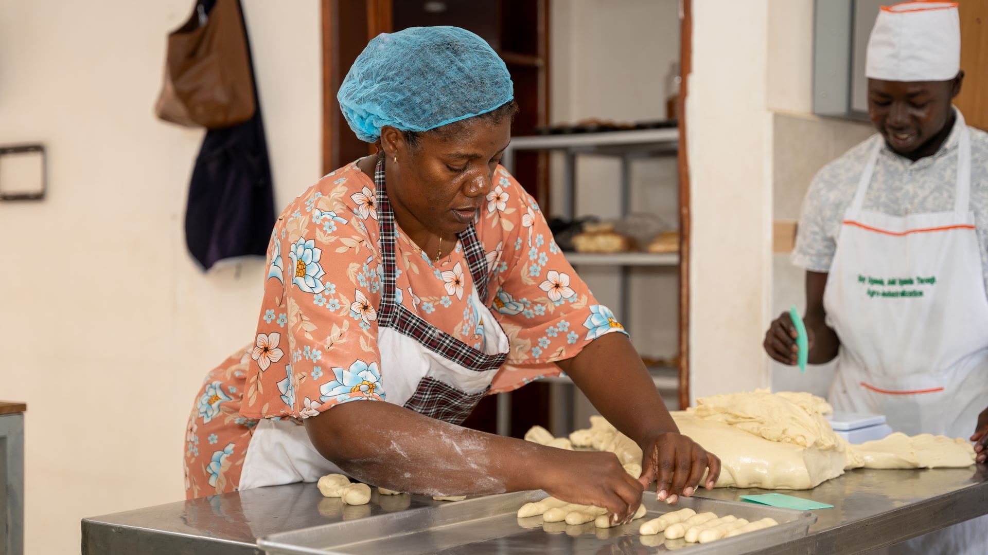 Baiga Molly in bakery business in Uganda , Apprenticeship  - ReBUiLD