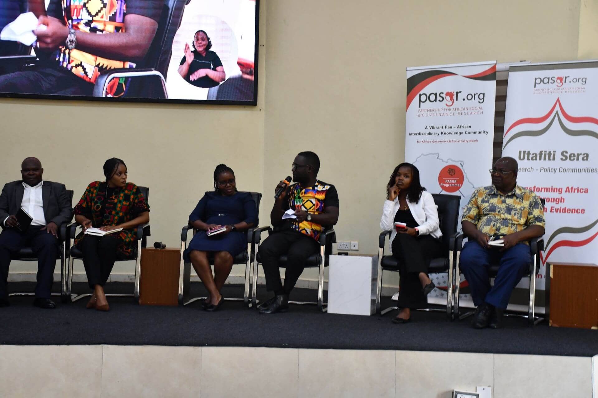Sam Olando, Pamoja Trust, screened during the panel session on Urban Governance and City Transformation highlighting how they have partnered with local authorities to  institutionalize refugee matters.